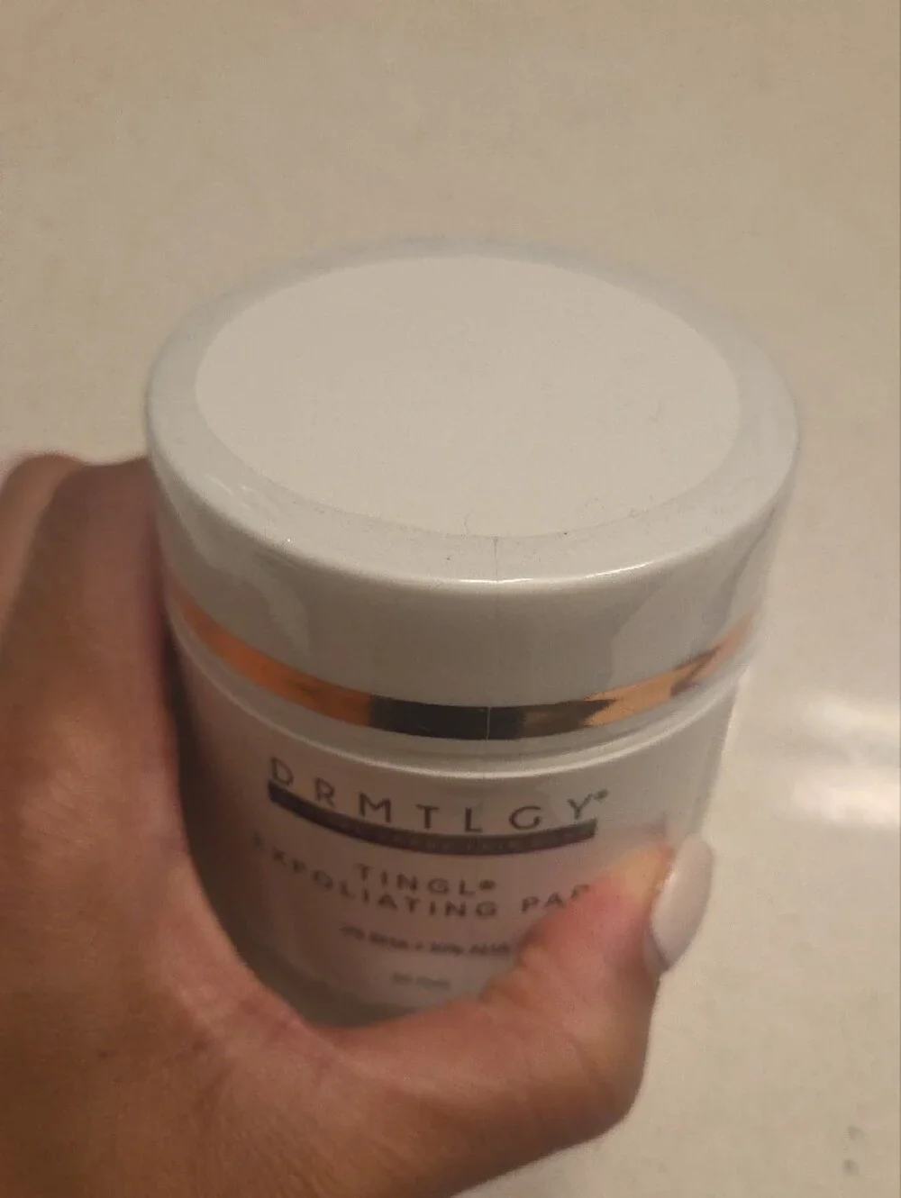 DRMTLGY TINGL Exfoliating Pads - White